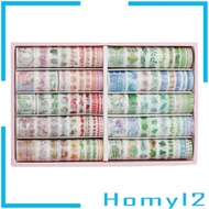 [HOMYL2] 100 Rolls Washi Tape Sticker Paper Masking Decorative Tape