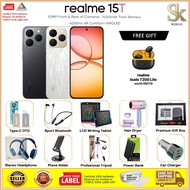 realme 15T 5G Smartphone | 8/12GB RAM + 256GB ROM | Original realme Malaysia