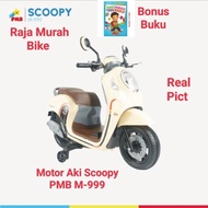 Motoran Aki Scoopy M999 Motor Aki Scoopy 999 Motoran Aki Honda Scoopy Mainan Anak Motor Aki Scoopy Honda