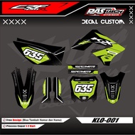 Old KLX 150 Decal Sticker - KLX 150 Decal - Old KLX 150 Decal