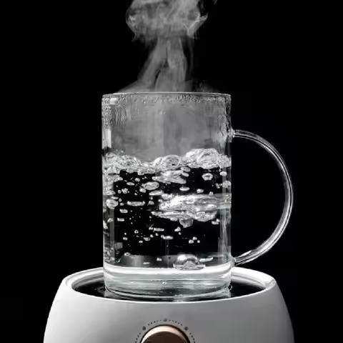33.8oz/1L Glass Coffee Mugs, Glass Tumbler with Straw and Lid Clear Tea Cups Set Carry on for Iced C