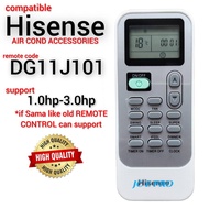 (OEM) Hisense Air Cond Remote Control For DG11J1-01 / DG11J1-02 / DG11J1-04 / DG11J1-05(E)