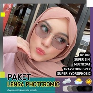 PHOTOCHROMIC GLASSES + LENS" [NORMAL/MINUS/CYL
