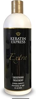 Keratin Express Extra Smoothing Treatment up to 6 weeks, 16 fl oz for Fine Hair. For Course Hair Use