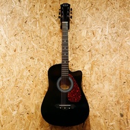 【MY seller】 ♥Mito MG38 38" Inch Black Acoustic Guitar Folk with Yamaha Pickguard # Taylor Gibson F310 Kapok Gitar F-310
