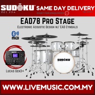 Sudoku EAD78 Pro Stage Electronic Digital Drum Set w/Module (EAD78PROSTAGE/EAD78-PRO)