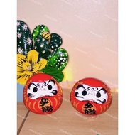 Japanese Daruma Pebble Painting - Magical Stone Beautiful Pebble Art