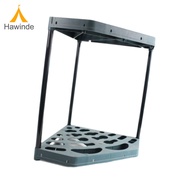 Hawinde Garden Tool Organizer Utility Storage Rack Corner Storage Rack Yard Tool Stand Holder Home E