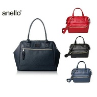Anello Pure Color Anello 3 Way 100% Leather small Size Bag
