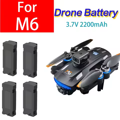 M6 Drone Battery for M6 8K Drone 3.7V 2000Mah Battery M6 Drone