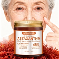 Astaxanthin Night Repair Cream,45% Hyaluronic Acid,Collagen,Nightly Lock,Face,Night Owls,Combination