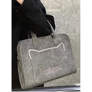 AT/➗Mingxia Ultra-Light Laptop Bag Portable Laptop Bag Female Beautiful Suitable for Huawei14ASUS-Inch Lenovo Business O