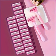 Women's Face Shaver & Eyebrow Razor | Safely Remove Peach Fuzz | 3-Layer Guard Blades for Sensitive 