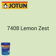 JOTUN Paint 15 LITER MAJESTIC TRUE BEAUTY for Interior Wall Paint / Cat Dinding Dalam - 7408 LEMON Z