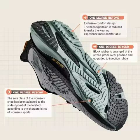 361 Degrees Fierce 4.0 Men's Running Shoes Autumn And Winter Lightweight Cushioning Rebound Comforta