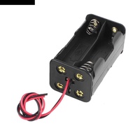MXFASHION AA Battery Holder 6V Durable 4 * AA Batteries Holder Case Case Box Double-deck Battery Sto