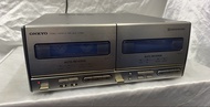 ONKYO 雙卡式錄音座 , 1991 年日本製造 , 有試機片 , cassette deck