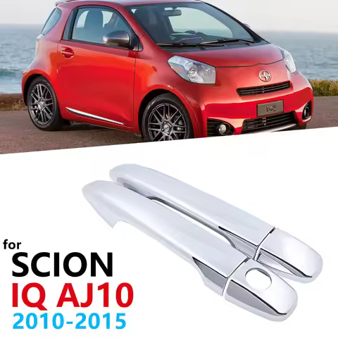 Car Accessories Luxurious Chrome Side Door Handles Cover Trim set for Aston Martin Cygnet Scion Toyo
