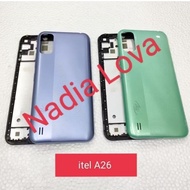 Itel A26 Fullset Casing Fullset Backdoor + Frame