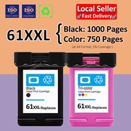 Compatible for HP 61XXL HP 61 Ink Cartridge HP 61XL Black Cartridge HP 61 Ink for 1050 1510 2050 262