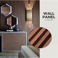 BC (FREE SHIPPING) LARGE Fluted Wall Panel Wainscoting Board PVC Wood Waterproof Home Decoration防水格栅墙板