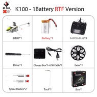 K100-RTF-1B K100-RTF-1B แท้ Wltoys XK โดรนอาร์ซี K100 2.4G 3D 6CH 6G โหมดไร้แปรงถ่านไร้แปรงถ่านเฮลิค