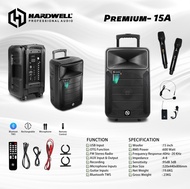 Speaker Portable Aktif Hardwell Premium 15a 15 inch Rms 600 Watt