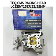 CMS RACING HEAD LC135 Y15ZR 22MM 25MM VALVE COPPER + ROCKER ARM CYLINDER HEAD 22MM/25MM 22/25MM