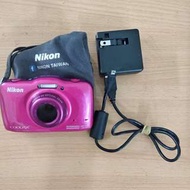包防水96新公司貨 NIKON S32 數位相機 便宜賣 s33 s31 xp80 xp7