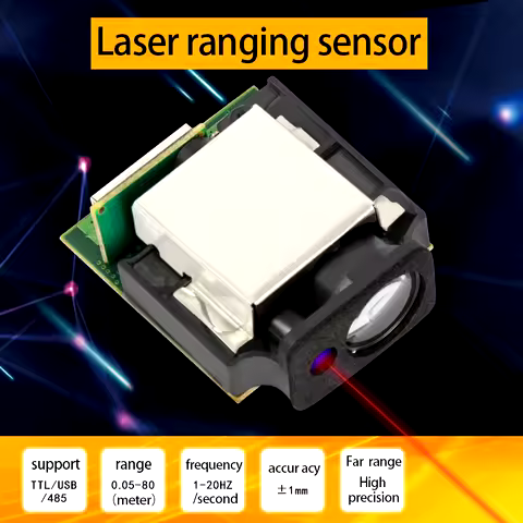 Laser Distance Sensor Infrared Lidar Displacement Module Distance Sensor Module Electronic Competiti