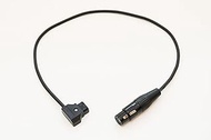 D-Tap to 4pin XLR Female Power Cable for Sony F55 SXS PMW,SmallHD 1303 Cine Monitor,TVlogic LVM-170A