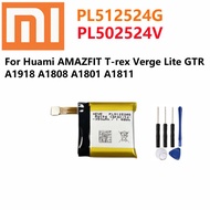 For Huami AMAZFIT T-rex Verge Lite GTR A1918 A1808 A1801 A1811 PL512524G PL502524V Baery Smart Watch Baery   Free Tools