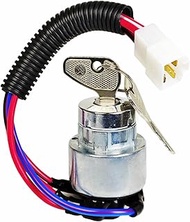 XYZIL Ignition Switch Ignition Lock TC020-31822 Compatible with Kubota L2501 L2800 L3000 L3200 & 2 K