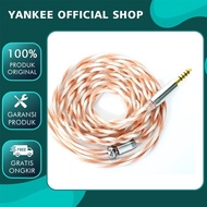 Xinhs Eclipse Single Crystal Copper Silver Plating IEM Upgrade Cable