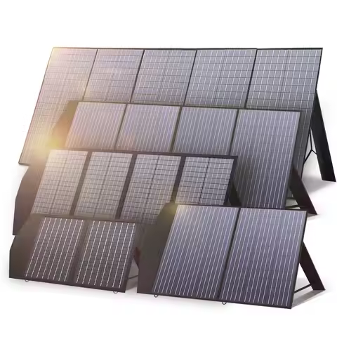 ALLPOWERS 400W / 200W / 140W / 100W / 60W Portable Solar Panel Waterproof for Outdoor Camping RV Gar