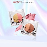 IN2IT Duo Sheer Shimmer Blush SPF30 PA+++ Peach Dazzling 3.5g | Blusher Glow Natural | Makeup Pipi