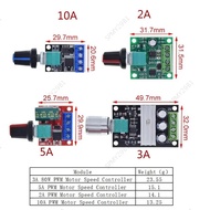 DC 1.8V-35V PWM Motor Speed Controller 3V 5V 6V 9V 12V 2A 3A 5A 10A 30W 80W Low Voltage Adjustable D