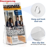 VORTEX A6 Brochure Holder, Countertop Acrylic Pamphlet Holder, Menu Organizer Portable High Quality 