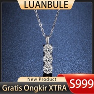 LUANBULE Silver Necklace S999 Fashion Women Pendant