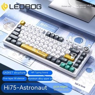 LEOBOG HI75 Aluminum Mechanical Keyboard 75% Hot swappable RGB GASKET Custom Gaming Keyboard With Kn