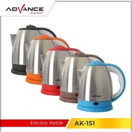 Advance 1.5 Liter Stainless Steel Electric Kettle AK-151 Electric Kettle