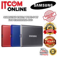 SAMSUNG T7 T9 500GB 1TB 2TB USB3.1 TYPE-C EXTERNAL SSD MANY COLOR