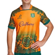 2023 Australia WALLABIES Rugby Jersey Sweatshirt Short Sleeve S-5XL KTYH