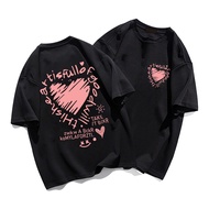 t shirt Love take it korean style kaos oversize wanita kaos wanita lengan pendek baju atasan wanita 
