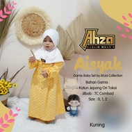 Baby Aisyah Yellow Gamis set by Ahza Collection