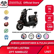 SEPEDA MOTOR LISTRIK SUBSIDI ZPT NMBZZ & NYX GARANSI SNI - FREE HADIAH BANYAK