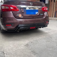 16-19 Sentra B17 Modified Small Surround Front Chin Side Skirt Rear Spoiler Sports Appearance Kit Se