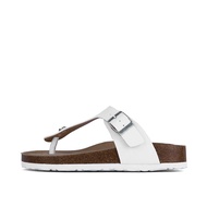 BOKEN รองเท้าแตะผู้หญิงแบบคลาสสิกรองเท้าแตะสไลด์ไม้ก๊อกปรับได้สายรัดข้อเท้า