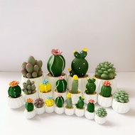 Ornaments Desktop Healing Style Small Decompression Cute Gifts Selected Simulation Cactus Car Succul