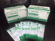 BESTSAFE หน้ากากอนามัยสีฟ้า (แบบแพ็คแยกชิ้น)